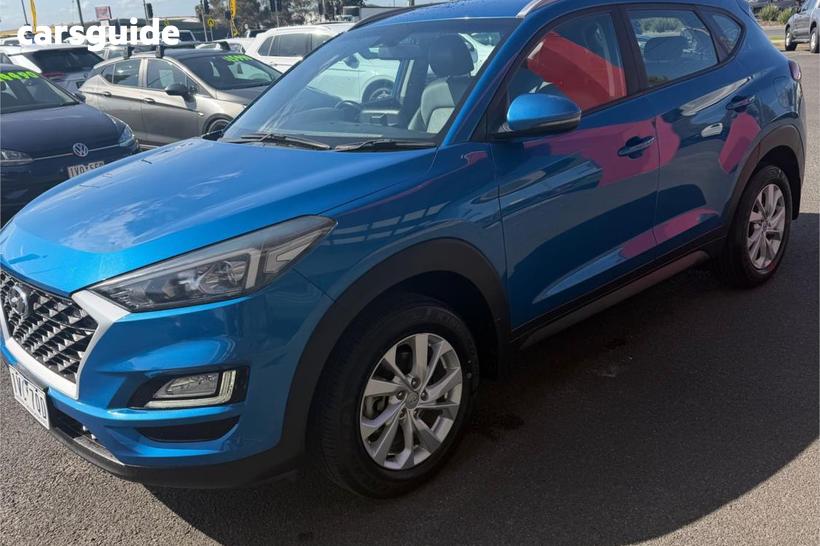 Blue 2018 Hyundai Tucson Wagon Active X (Fwd)