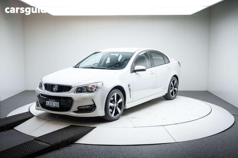 White 2017 Holden Commodore Sedan Sv6