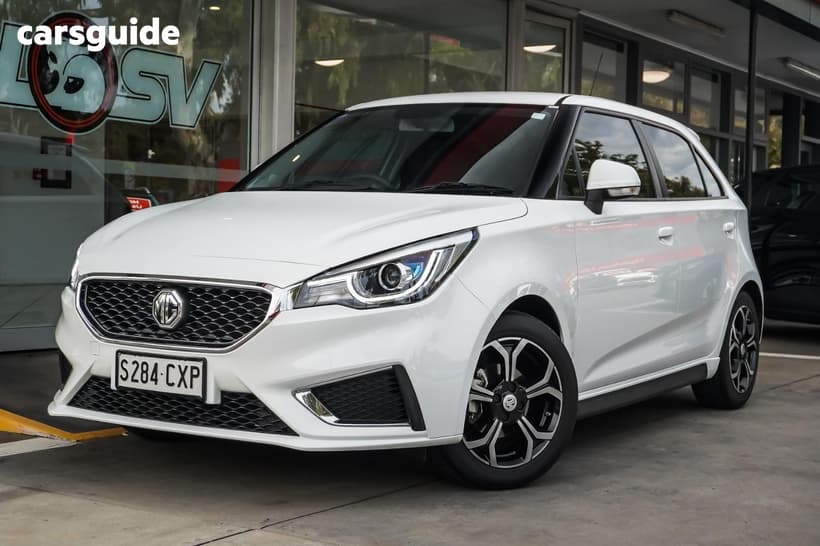White 2022 MG MG3 Hatchback Excite (With Navigation)