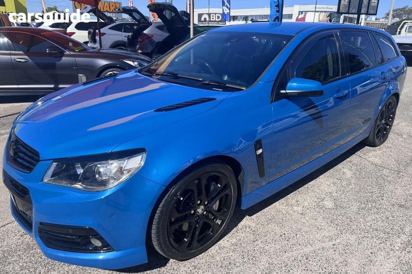 Blue 2015 Holden Commodore Sportswagon Ss-V Redline