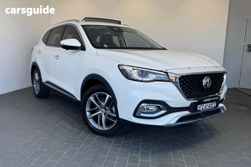 White 2021 MG HS Wagon Phev Essence
