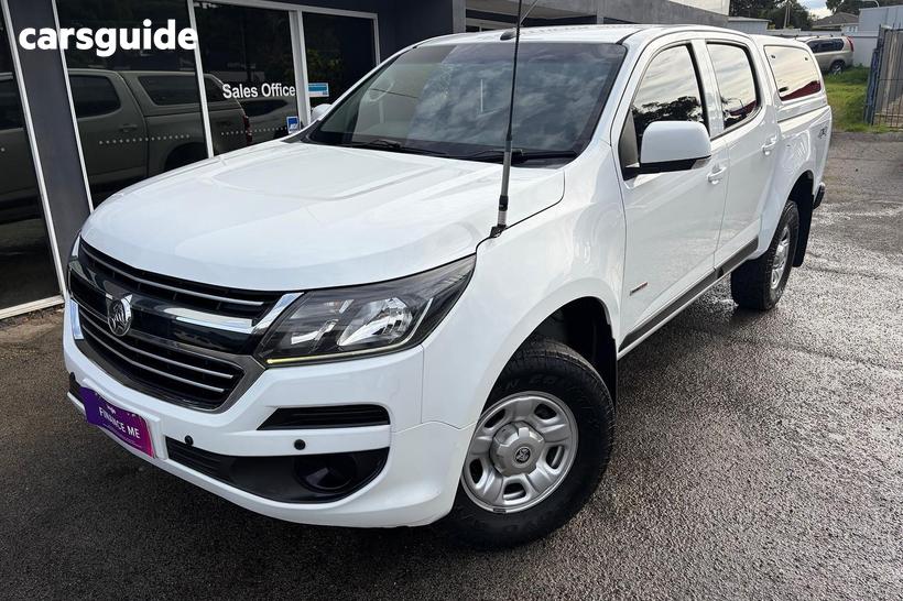 White 2018 Holden Colorado Crew Cab Pickup Ls (4X4)
