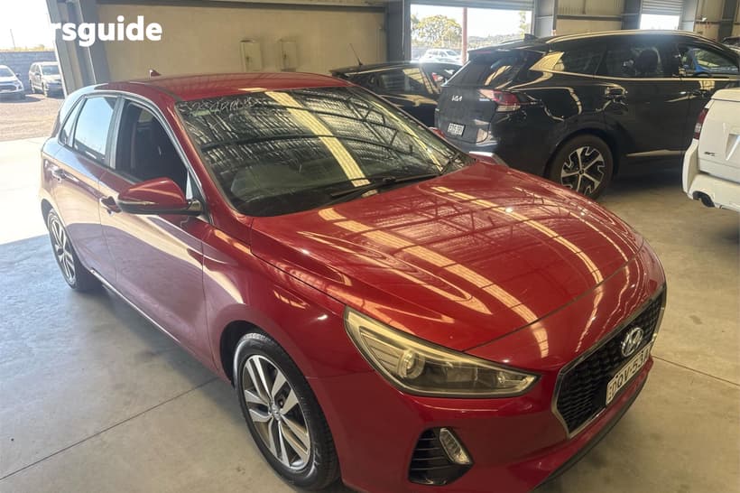 Red 2017 Hyundai I30 Hatchback Active