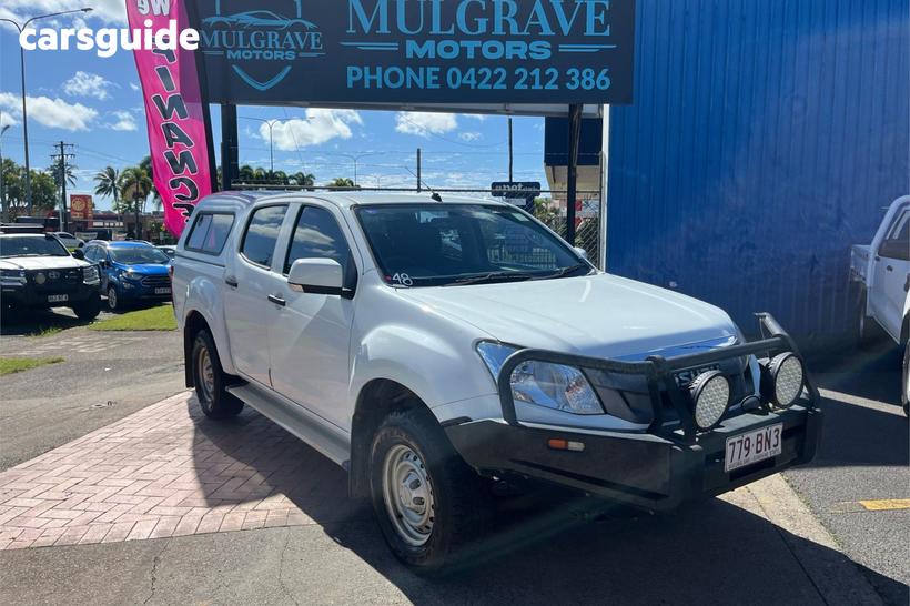 White 2016 Isuzu D-MAX Crew Cab Utility Sx Hi-Ride (4X2)