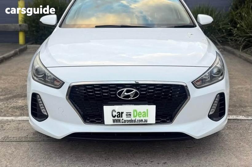 White 2019 Hyundai I30 Hatchback Go