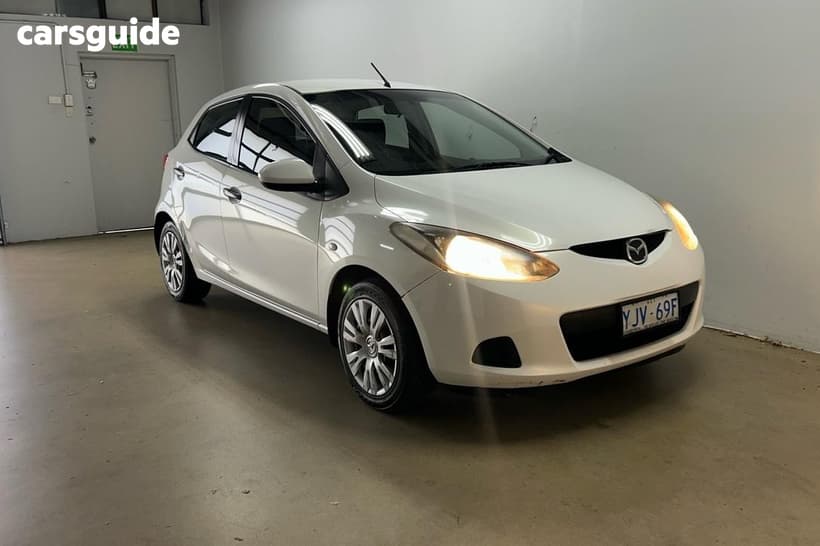 White 2008 Mazda 2 Hatchback Neo