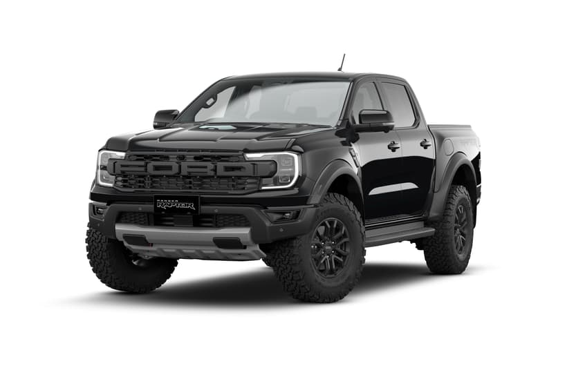 Black 2026 Ford Ranger Double Cab Pick Up Raptor 3.0 (4X4)