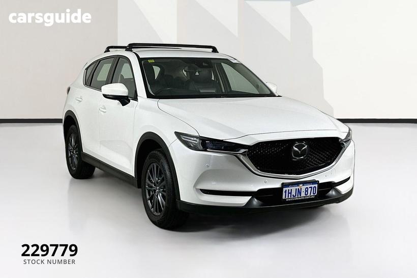 White 2021 Mazda CX-5 Wagon Touring (Awd)