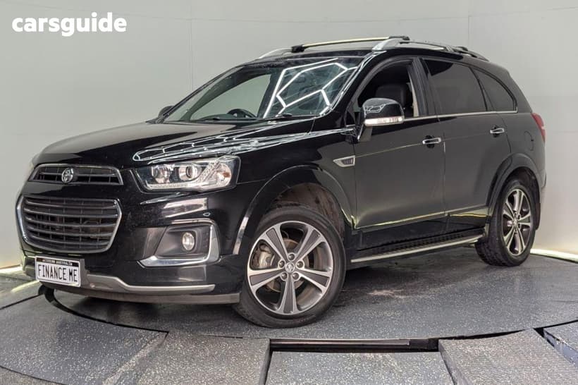 Black 2018 Holden Captiva Wagon 7 Ltz (Awd)