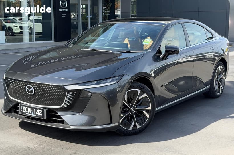 Grey 2026 Mazda 6E Sedan Atenza