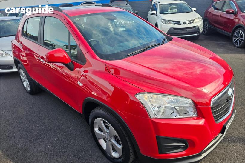 Red 2016 Holden Trax Wagon Ls Active Pack