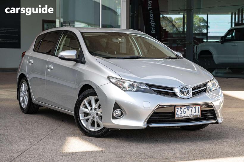 Silver 2013 Toyota Corolla Hatchback Ascent Sport