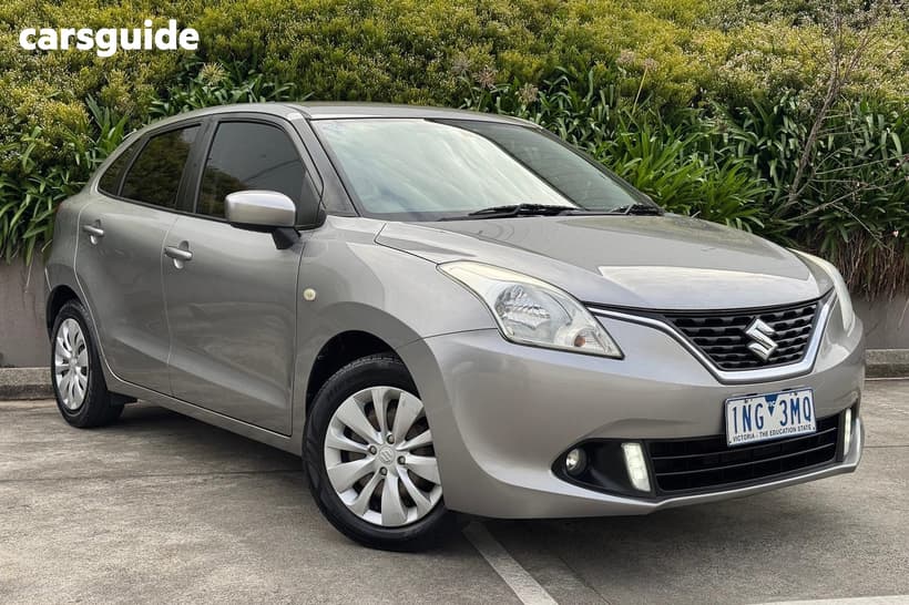 Silver 2018 Suzuki Baleno Hatchback Gl