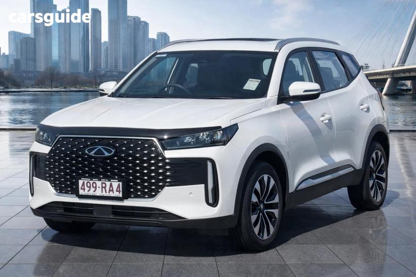 White 2026 Chery Tiggo 4 Wagon Ultimate