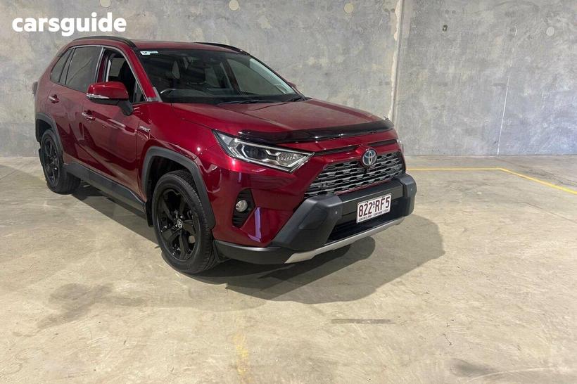 Red 2021 Toyota RAV4 SUV CRUISER