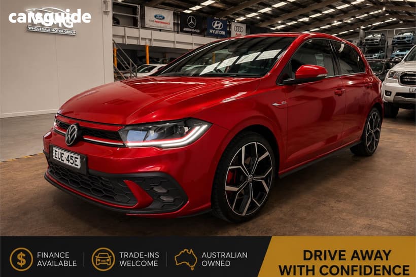 Red 2022 Volkswagen Polo Hatchback Gti