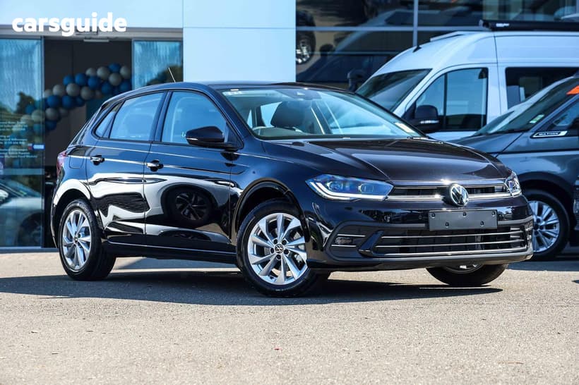 Black 2026 Volkswagen Polo Hatchback Style
