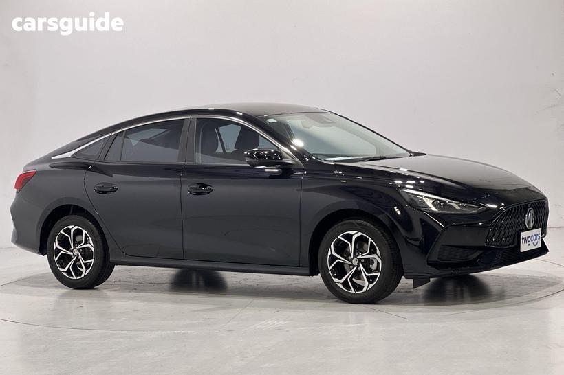 Black 2024 MG MG5 Sedan Vibe