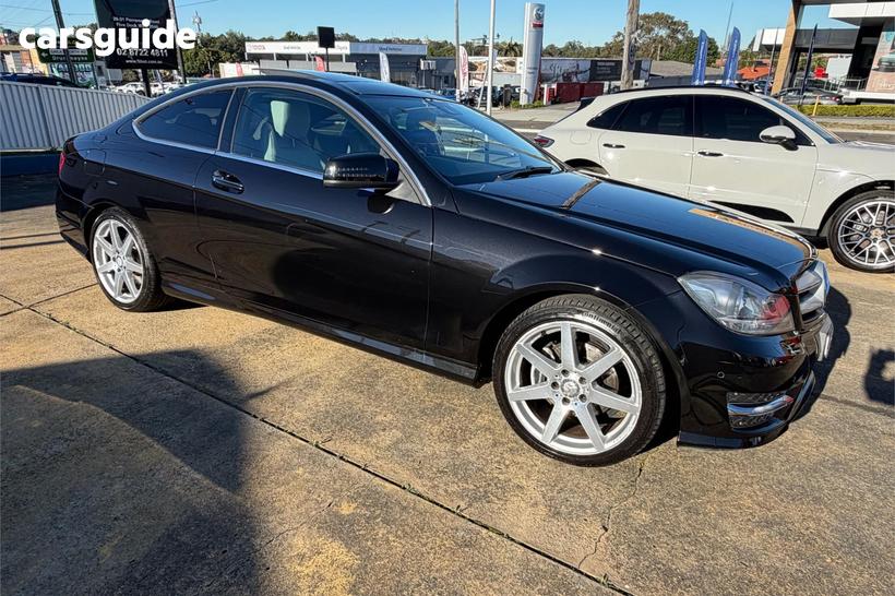 Black 2015 Mercedes-Benz C250 Coupe Avantgarde