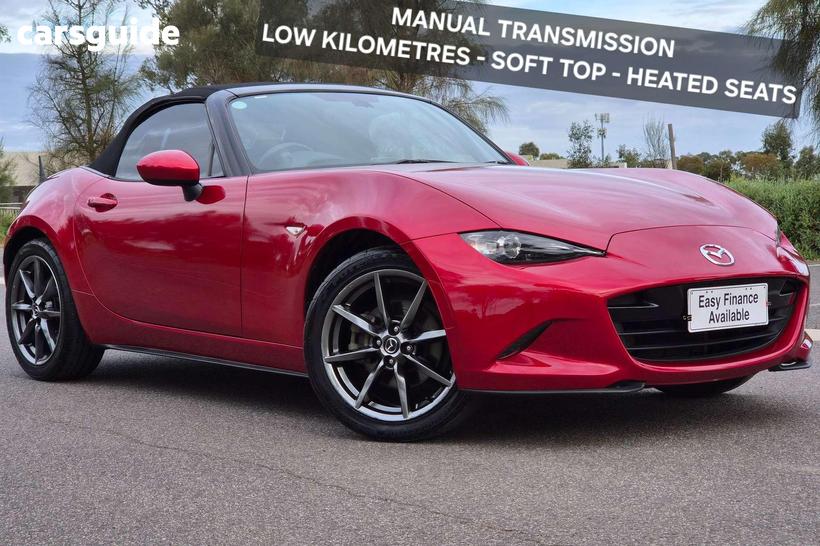 Red 2015 Mazda MX-5 Roadster Gt