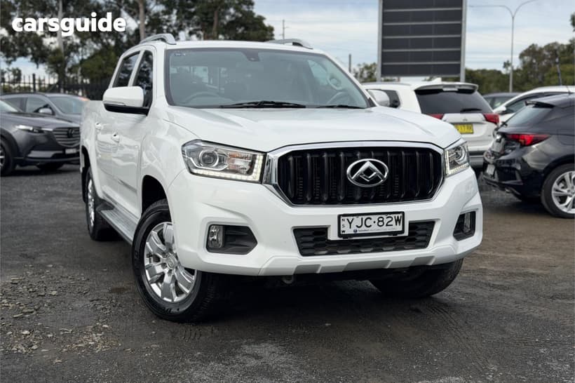 White 2021 LDV T60 Double Cab Utility Pro (4X4)