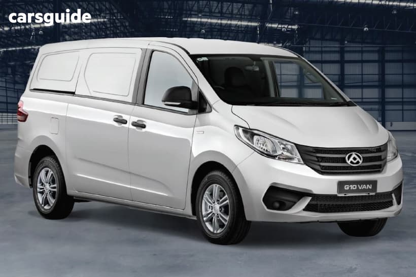 White 2021 LDV G10 Van Barn Door