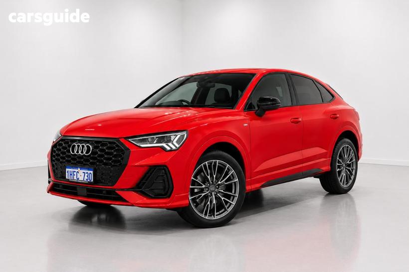 Red 2020 Audi Q3 Sportback 35 Tfsi S Line