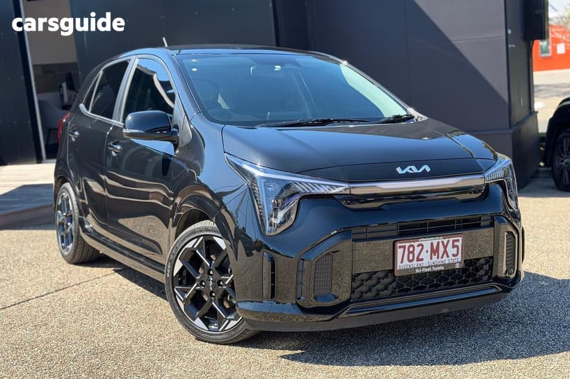 Black 2025 Kia Picanto Hatchback Gt Line (Pe2)