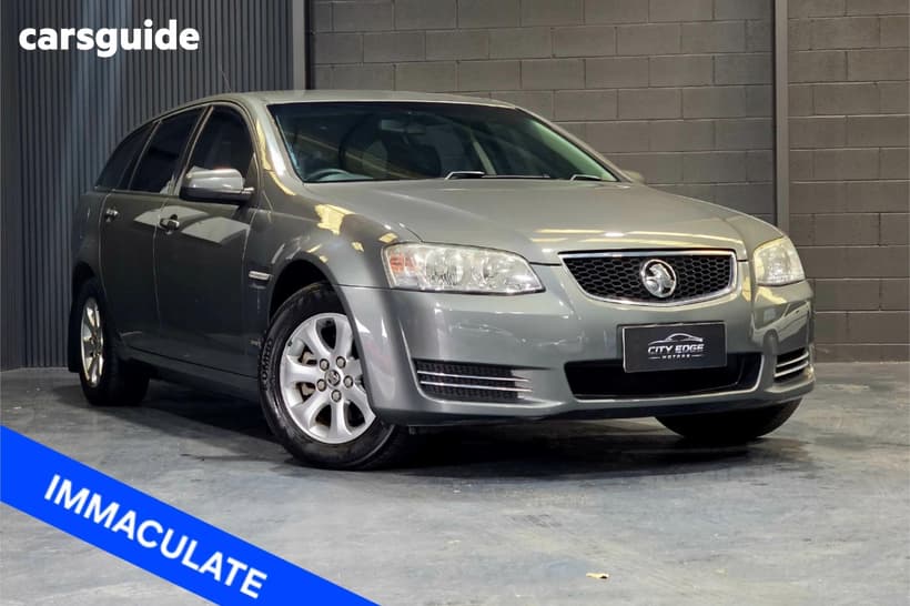 Grey 2011 Holden Commodore Sportswagon Omega