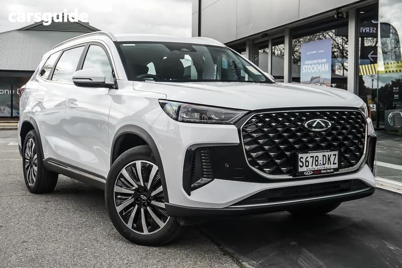 White 2025 Chery Tiggo 8 Wagon Csh Urban 2Wd