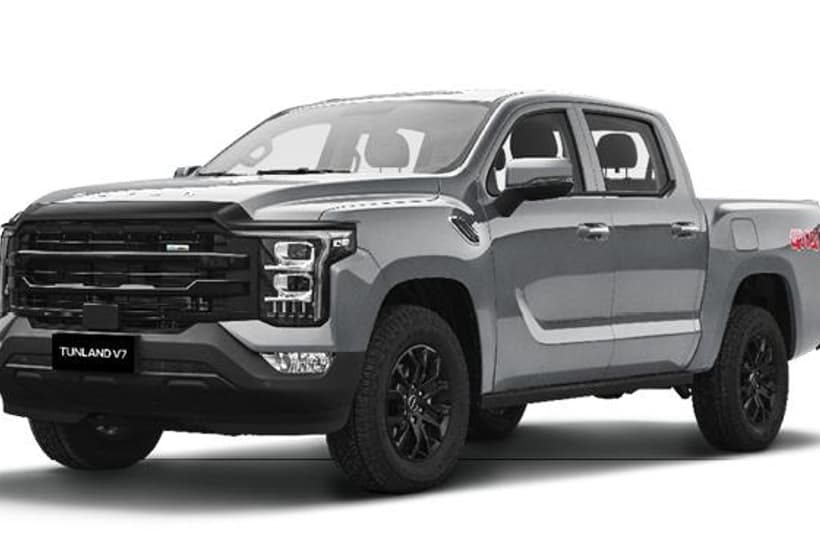 Grey 2026 Foton Tunland Dual Cab Pick-up V7-C (4X4)