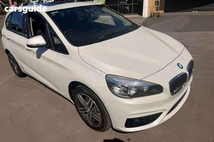 White 2015 BMW 218I Wagon Active Tourer Sport Line