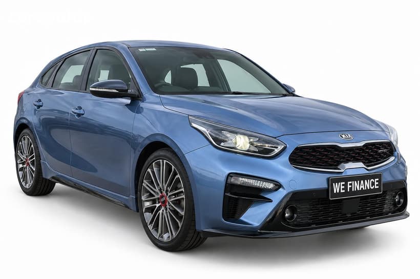 Blue 2020 Kia Cerato Hatchback Gt Safety Pack