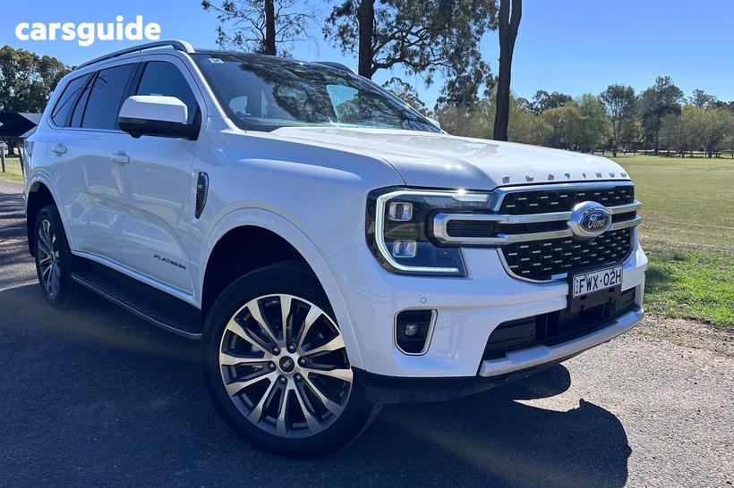 White 2025 Ford Everest Wagon Platinum (4Wd)