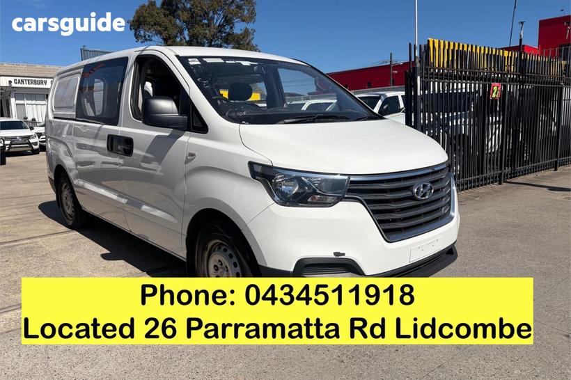 White 2019 Hyundai Iload Van 3S Liftback