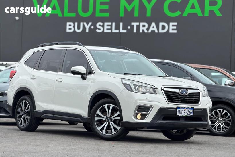 White 2019 Subaru Forester Wagon 2.5I Premium (Awd)