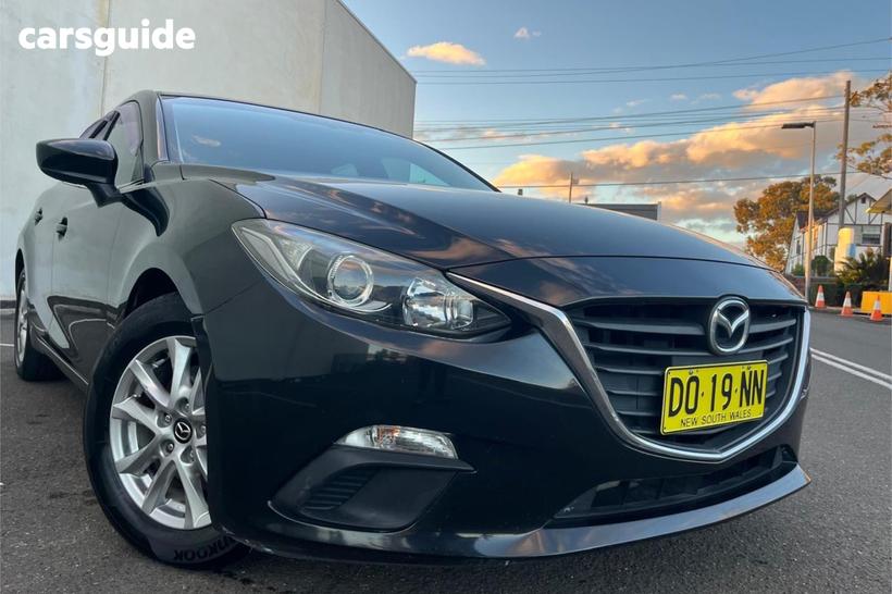 Black 2014 Mazda 3 Hatchback Maxx