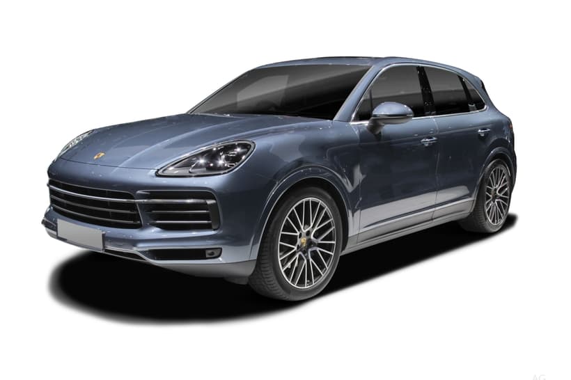 Grey 2021 Porsche Cayenne Wagon S