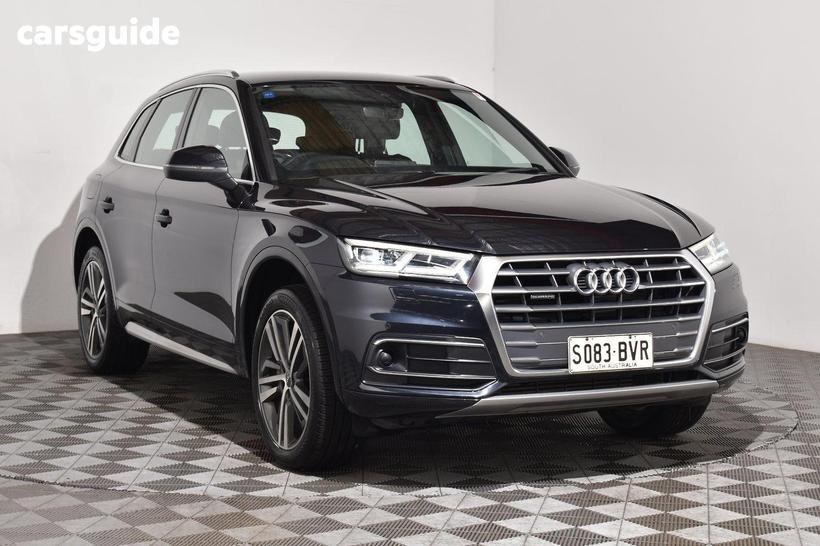 Blue 2017 Audi Q5 Wagon 2.0 Tfsi Quattro Sport