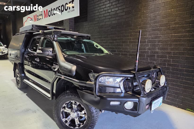 Black 2016 Ford Ranger Dual Cab Utility Xlt 3.2 (4X4)