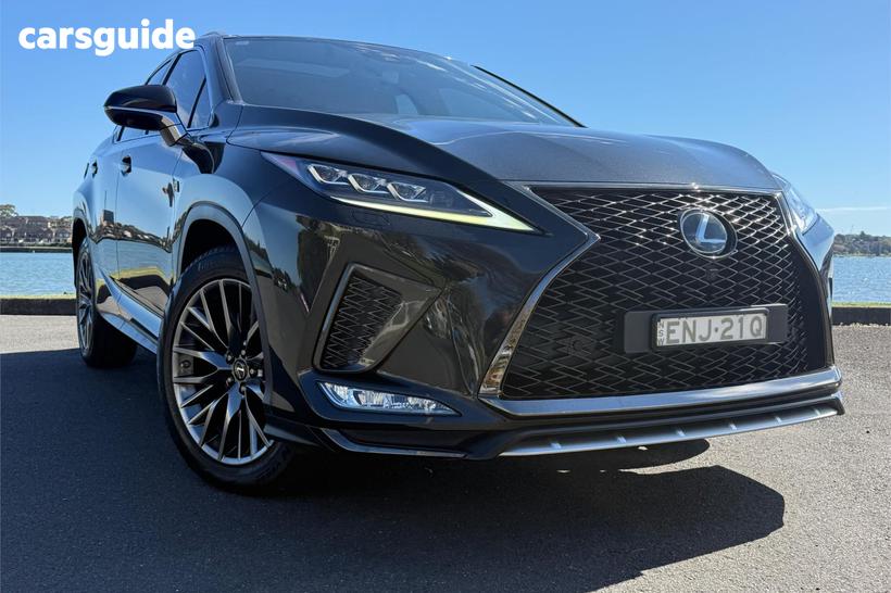 Black 2020 Lexus RX350 Wagon F Sport