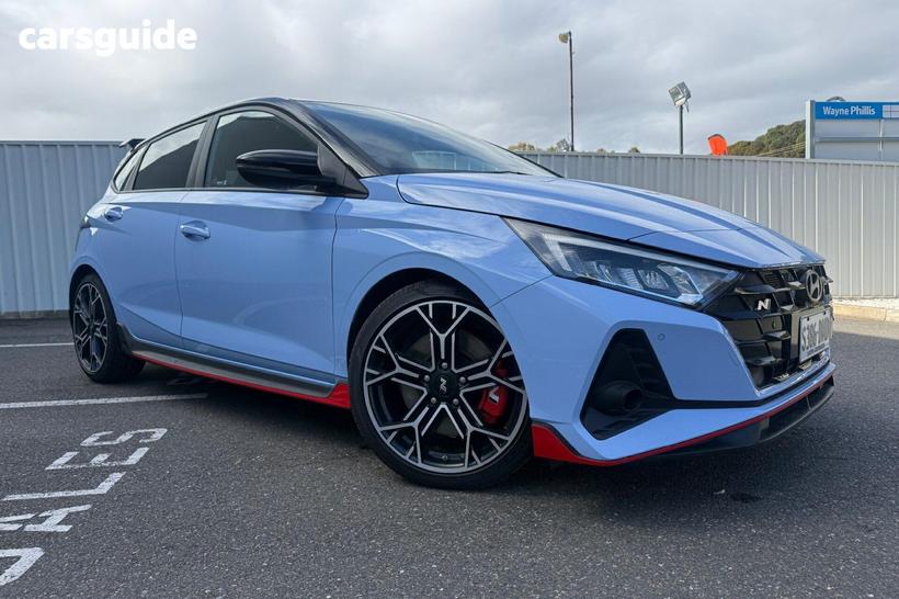 Black 2026 Hyundai I20 Hatchback N Ttr