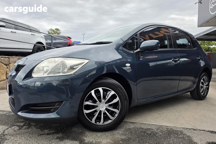 Blue 2008 Toyota Corolla Hatchback Ascent