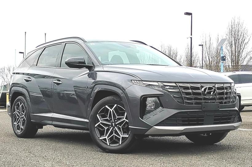 Grey 2022 Hyundai Tucson Wagon Elite N Line (Fwd)