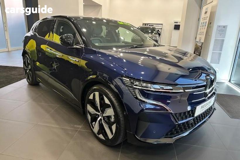 Blue 2024 Renault Megane E-Tech Wagon Techno Ev60