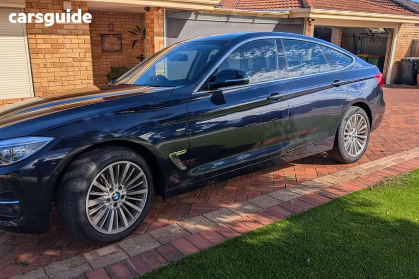 Blue 2014 BMW 320D Hatchback Gran Turismo (Sport)