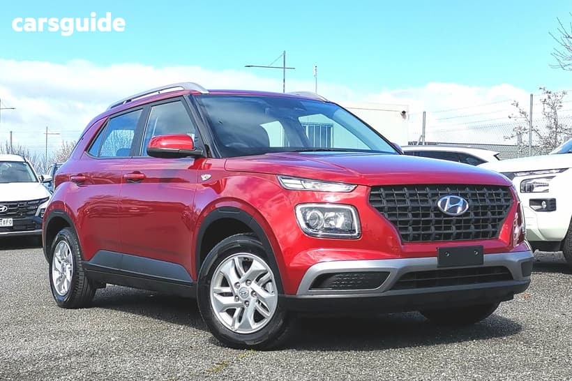 Red 2024 Hyundai Venue Wagon
