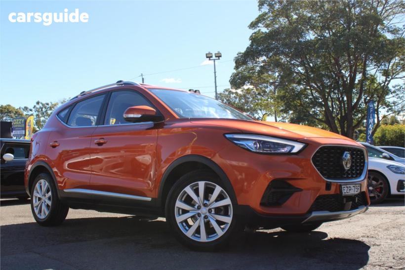 Orange 2023 MG ZST Wagon Core
