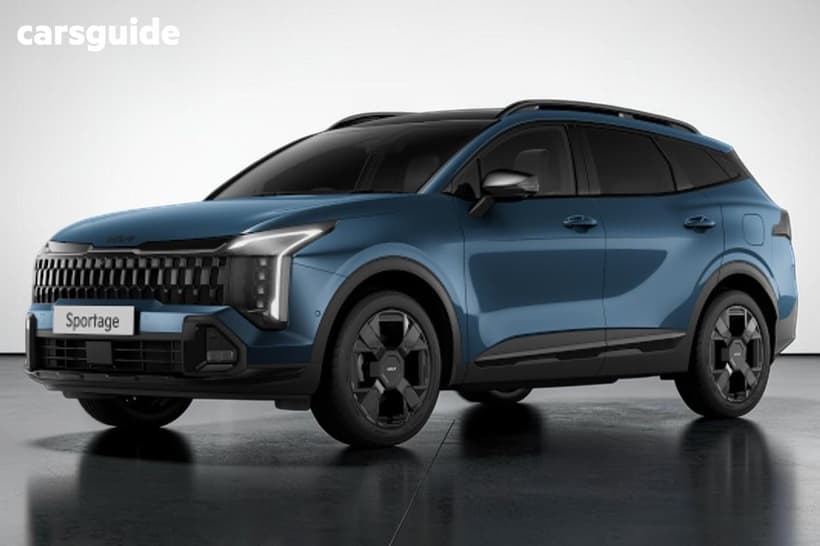 Blue 2026 Kia Sportage Wagon Gt-Line (Awd)