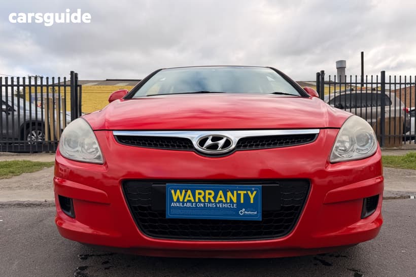 Red 2008 Hyundai I30 Hatchback Sx